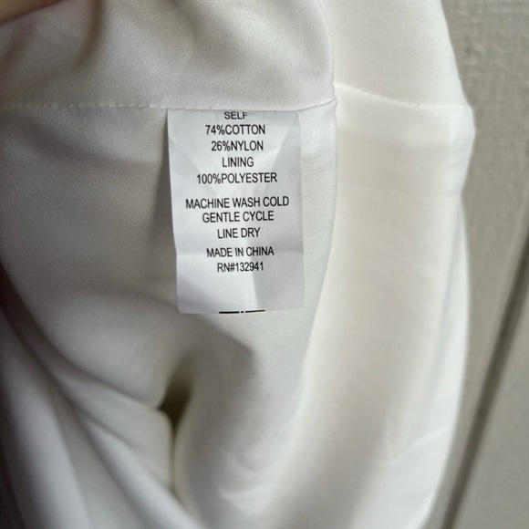 Amanda Uprichard Cecelia Midi Dress in White Odyssey Lace Size XL - Picture 10 of 10